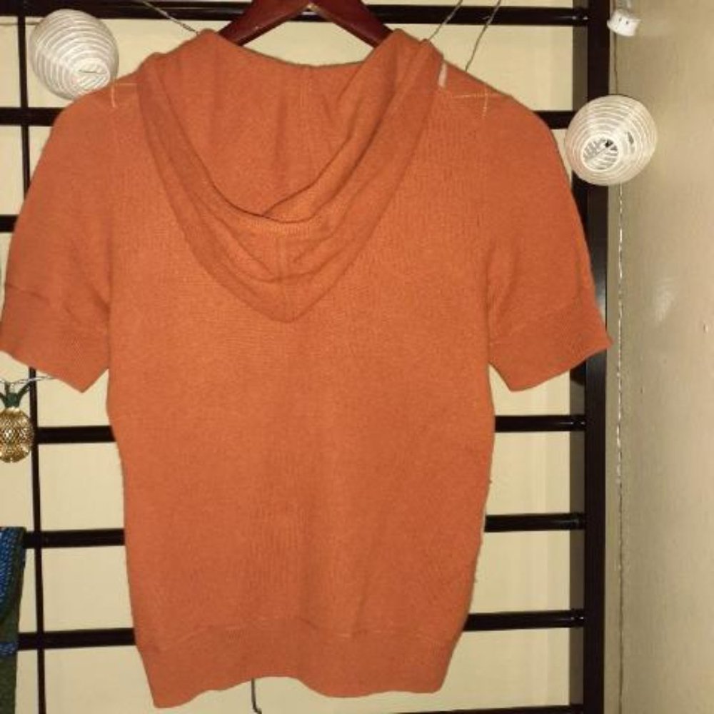 cashmere short sleeve sweater - Picture 2 of 2